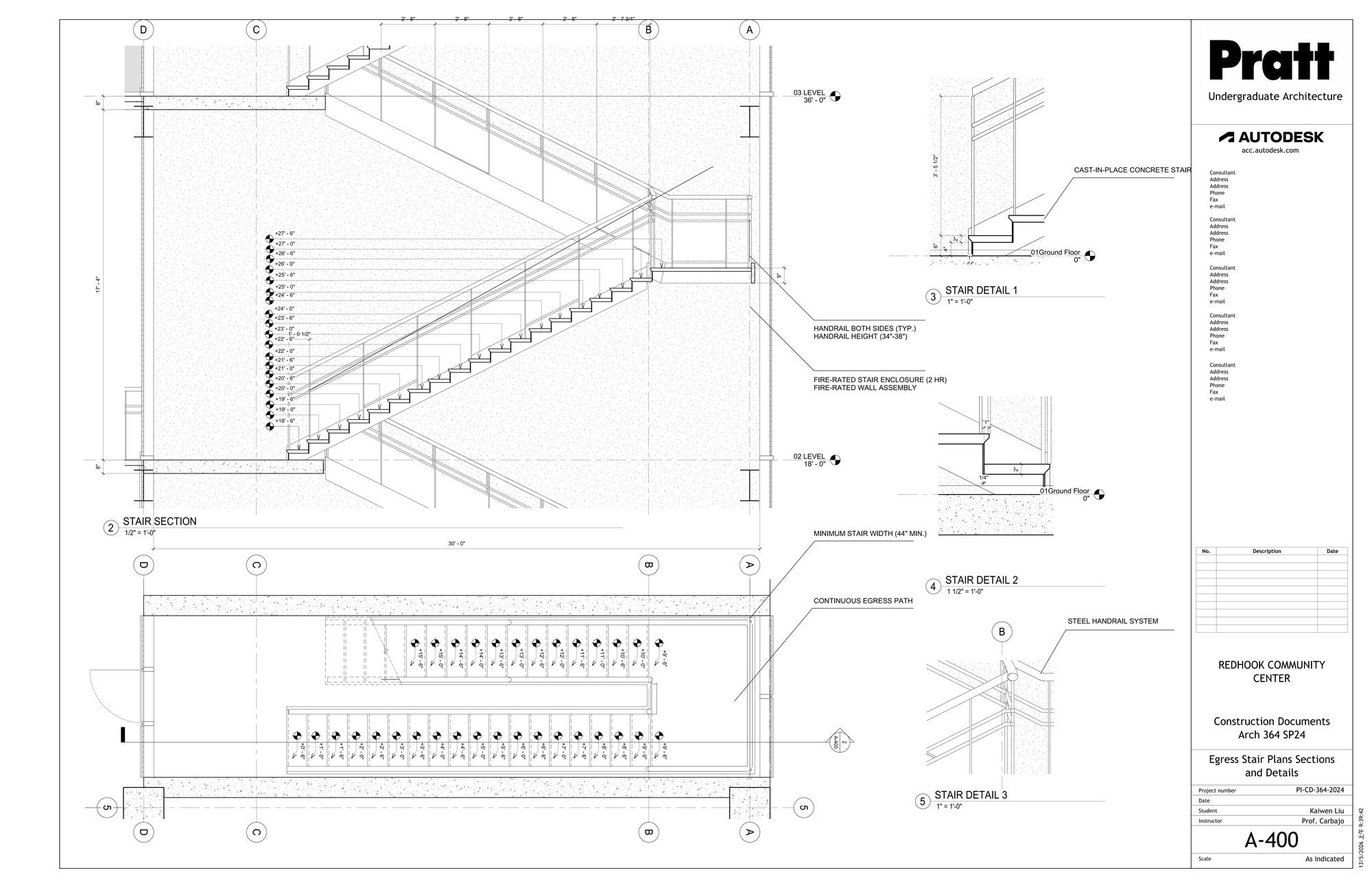 Community Market — technical drawing