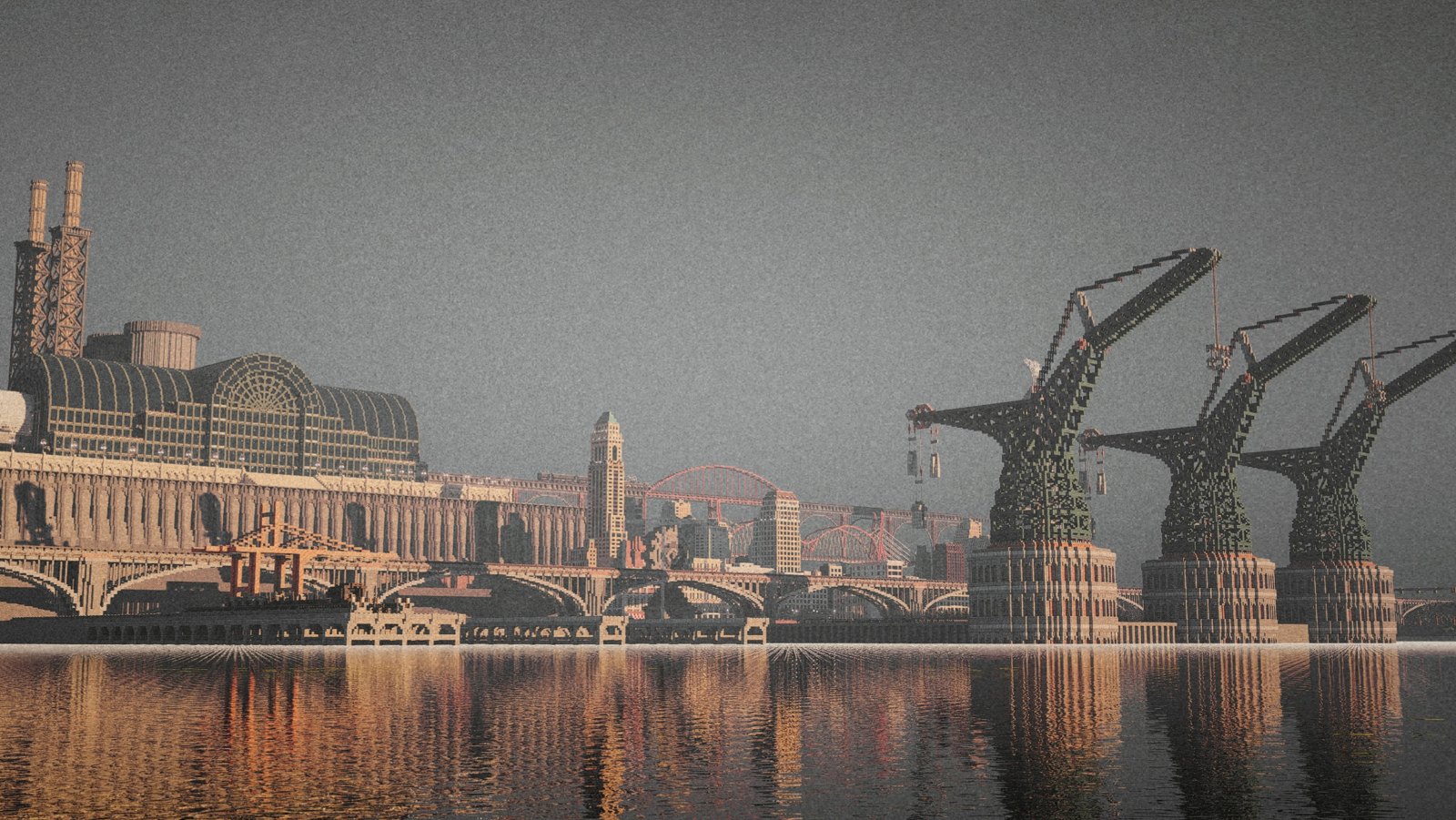 Automata's Heart — industrial waterfront