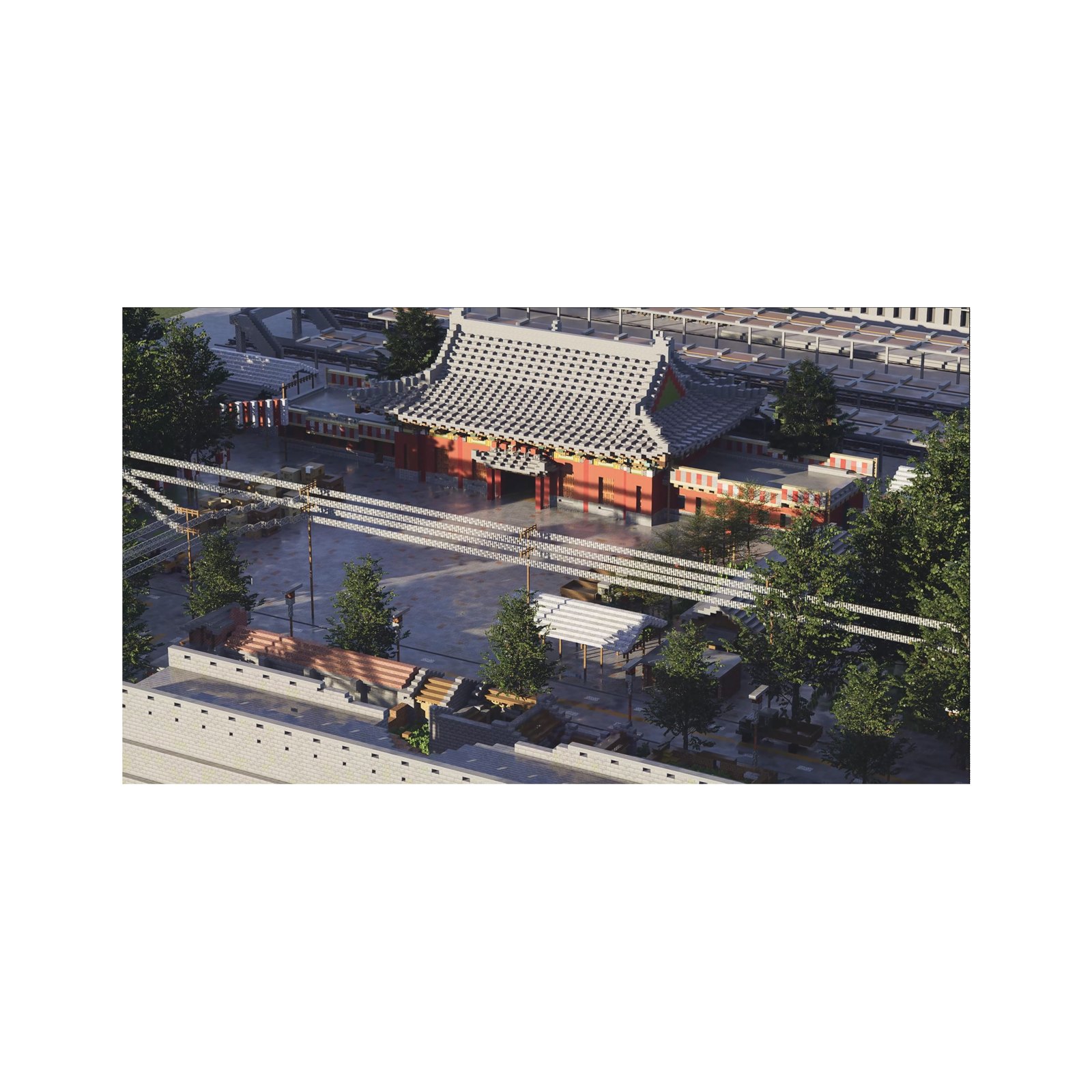 Pixel Westward — street level