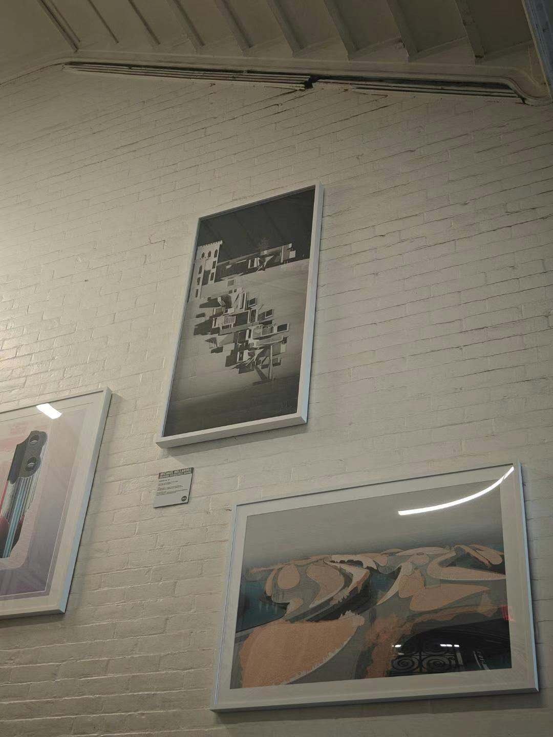 Post-Silicon Sanctuary — Michael Hollander Prize drawing, framed and exhibited at Pratt Institute